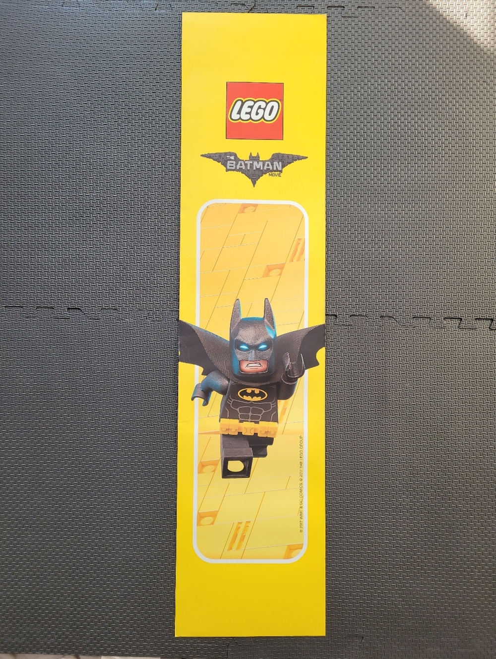 The LEGO Batman Movie Store Sign 117cm X 27.6cm (46"X10 7/8") VERY RARE